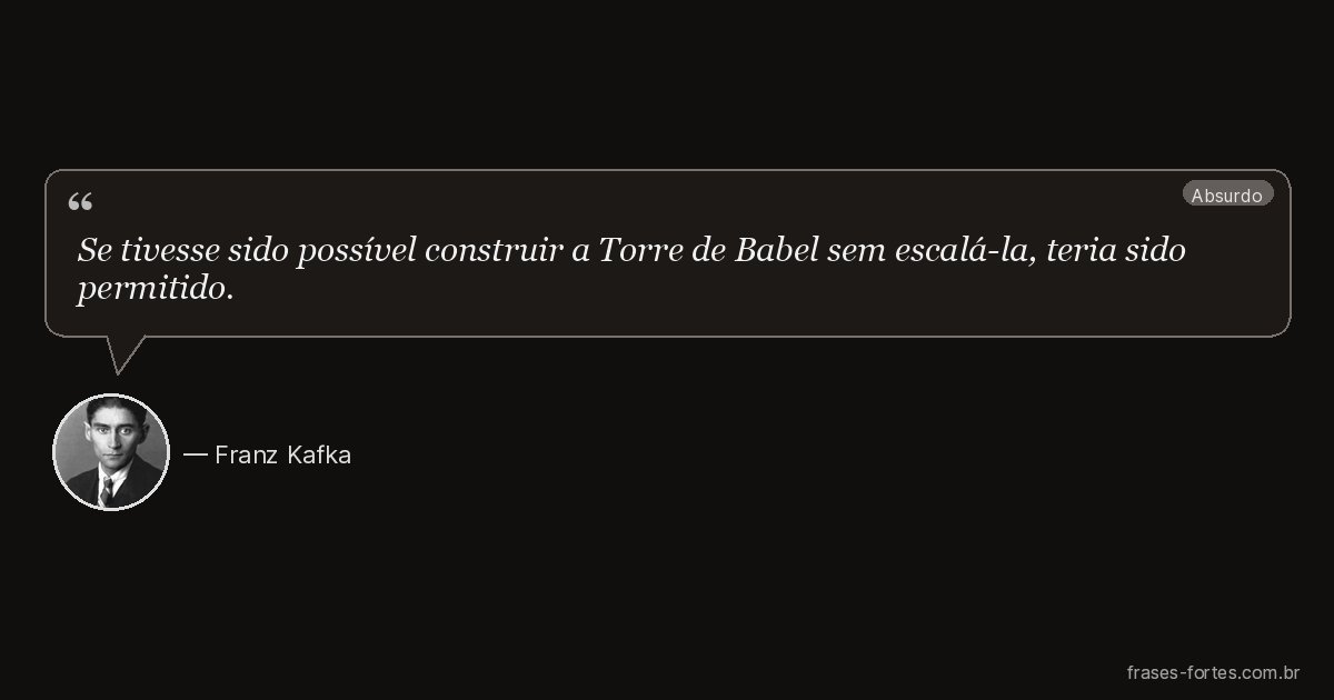 Frase de Franz Kafka