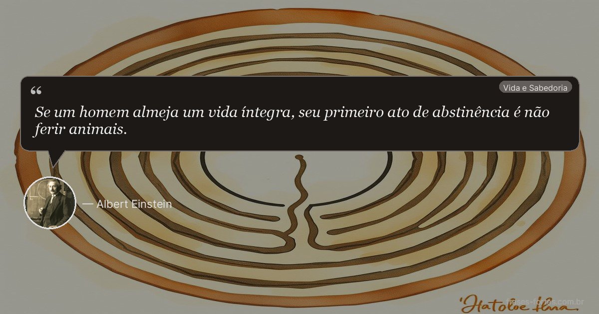 Frase de Albert Einstein