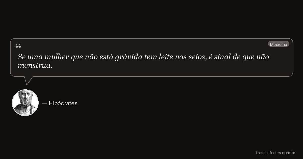 Frase de Hipócrates