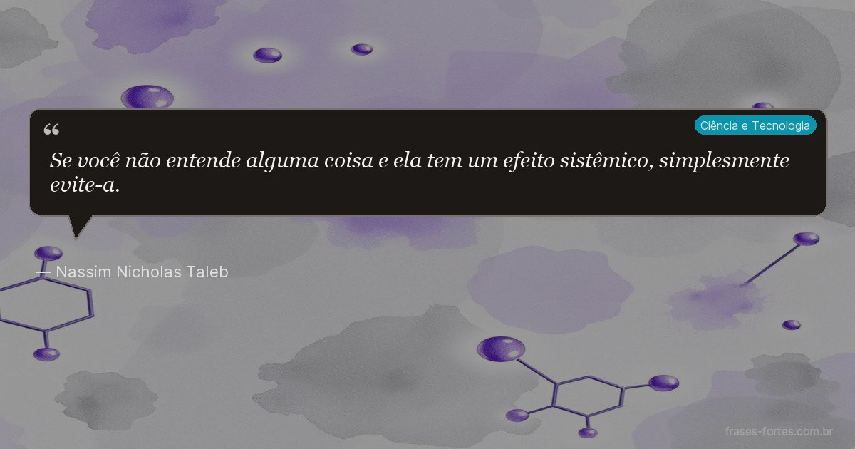 Frase de Nassim Nicholas Taleb