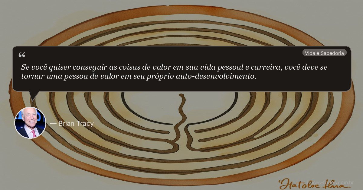 Frase de Brian Tracy