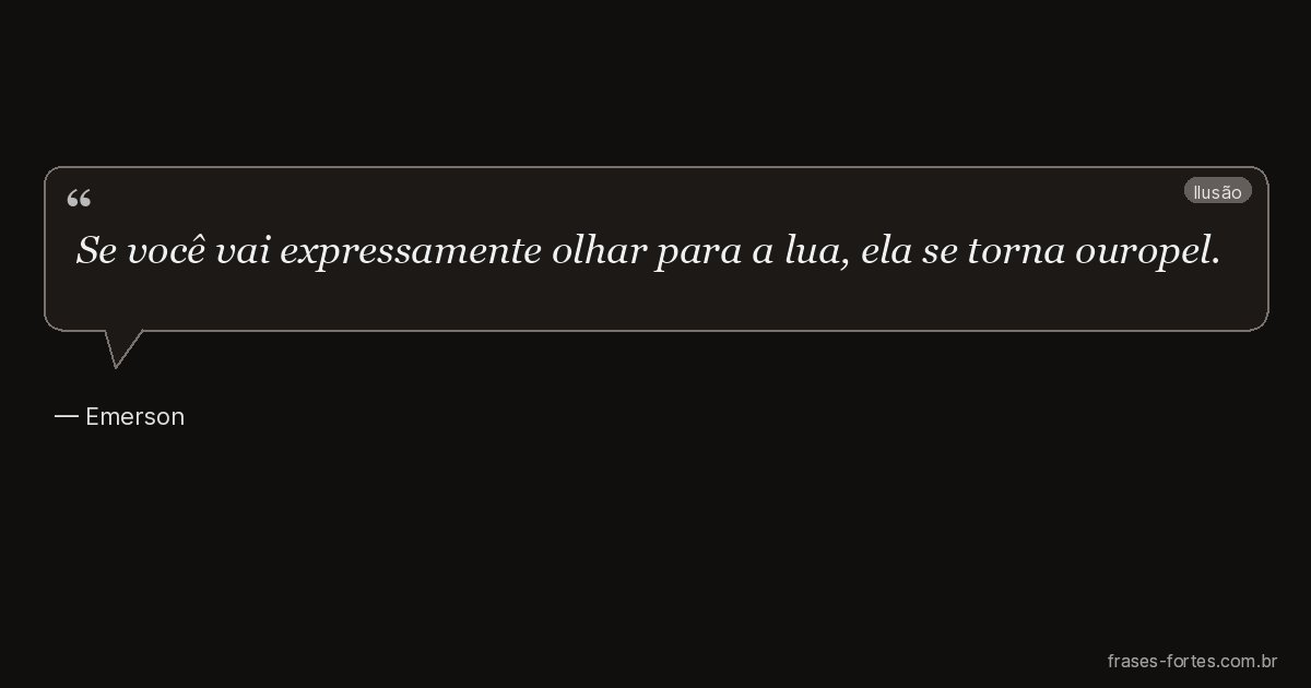 Frase de Emerson