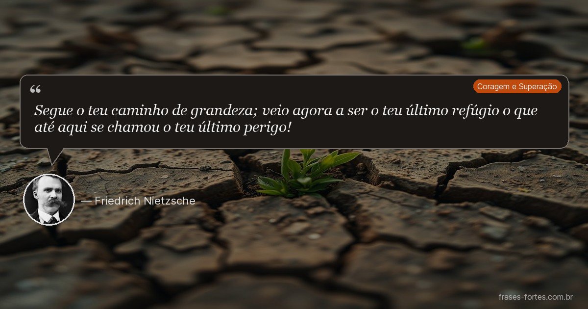 Frase de Friedrich Nietzsche