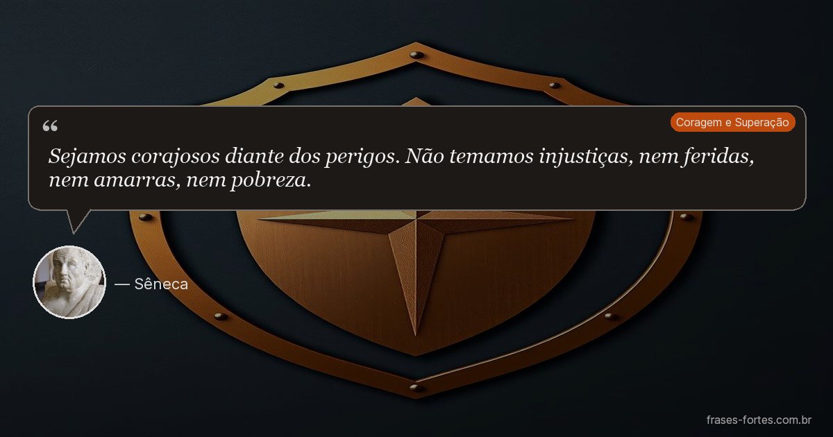 Frase de Sêneca