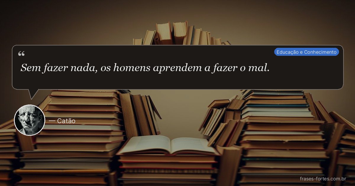 Frase de Catão