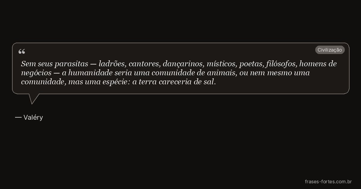 Frase de Valéry