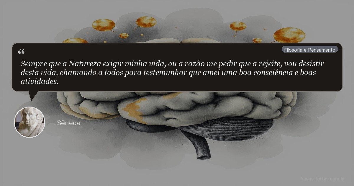 Frase de Sêneca