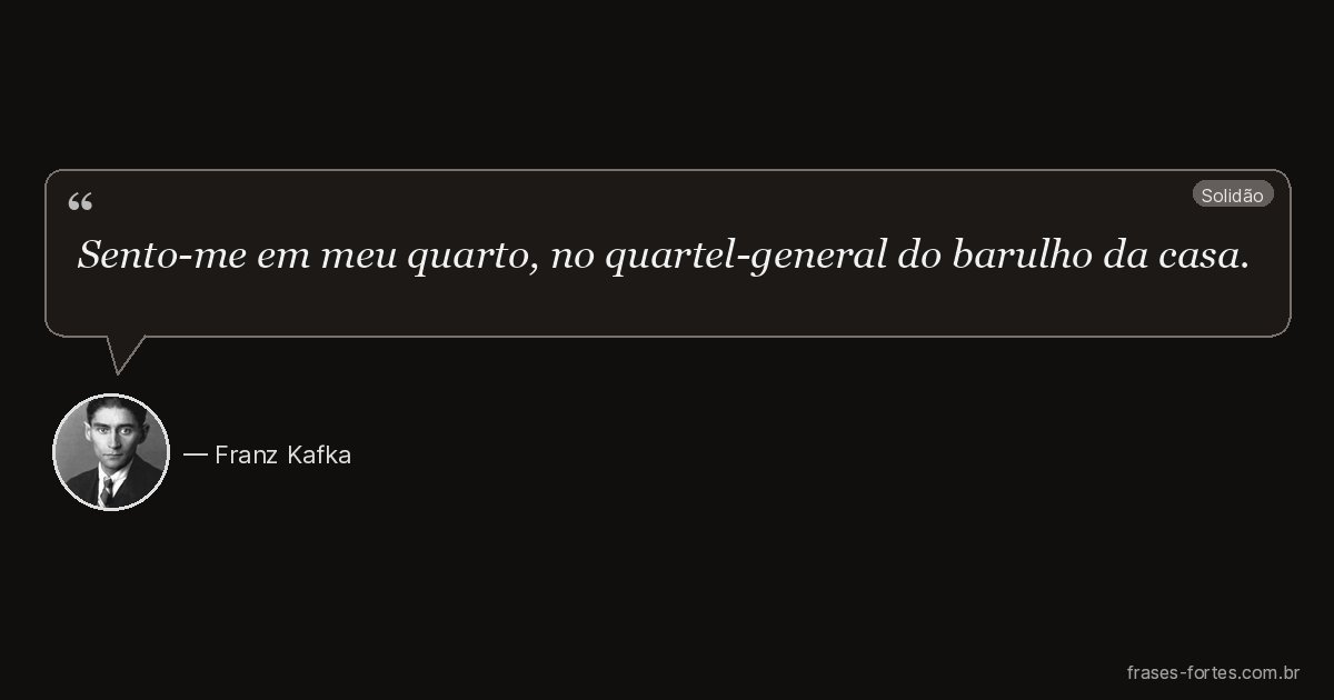 Frase de Franz Kafka