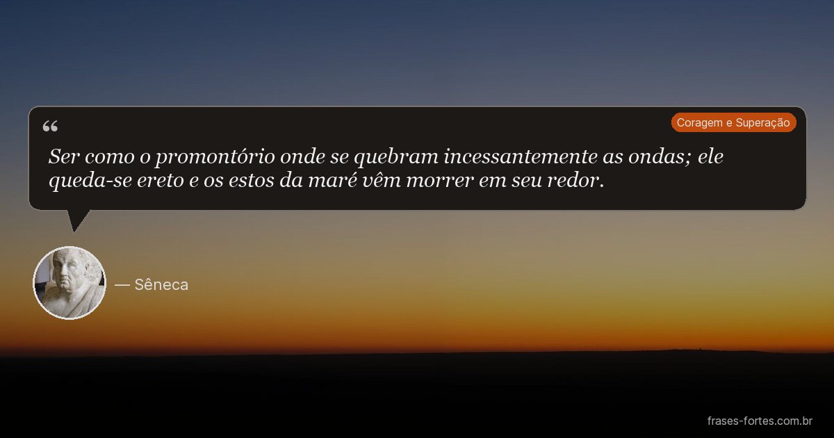 Frase de Marco Aurélio