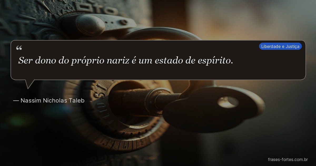 Frase de Nassim Nicholas Taleb