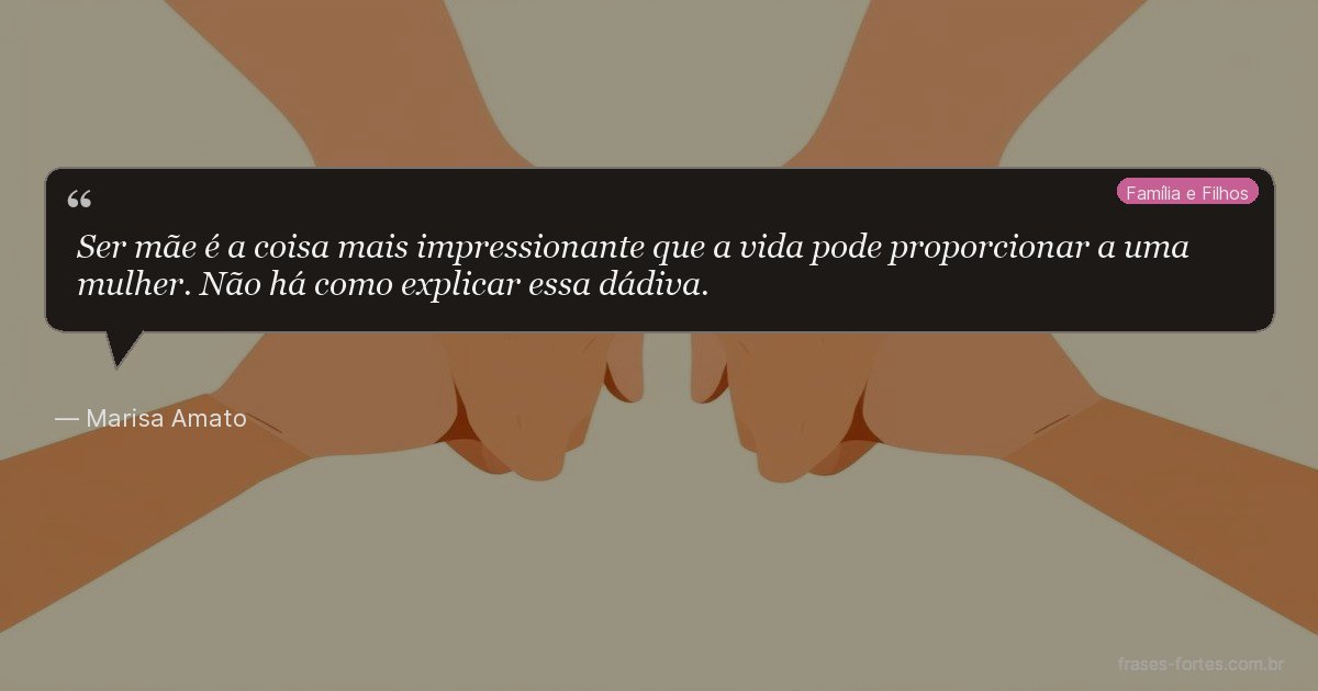 Frase de Marisa Amato