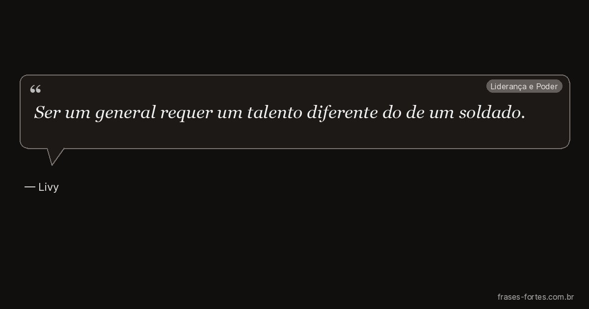 Frase de Livy