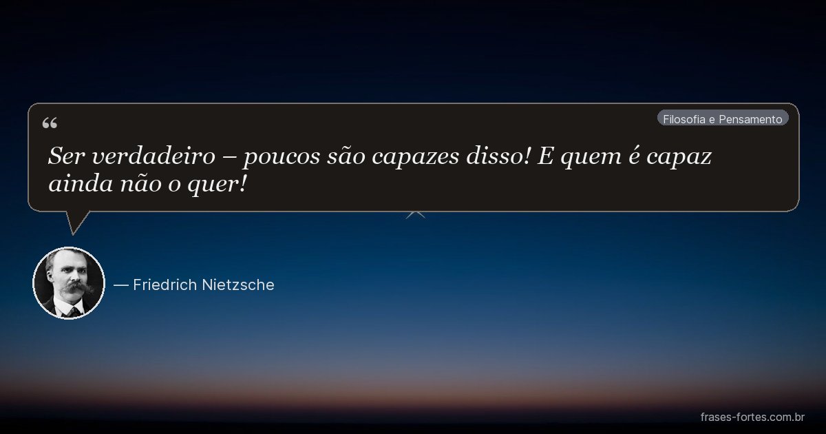 Frase de Friedrich Nietzsche