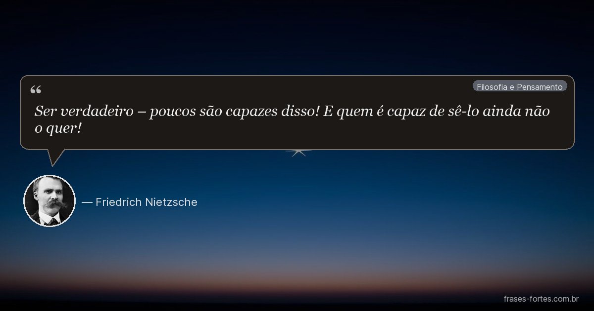 Frase de Friedrich Nietzsche