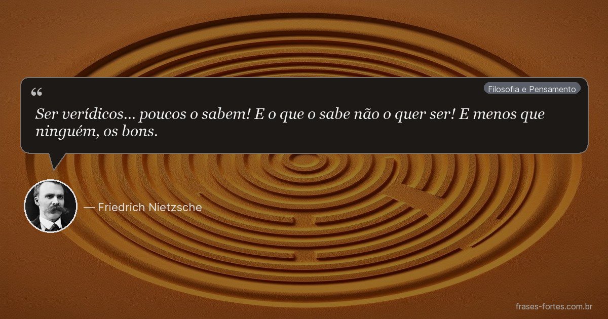 Frase de Friedrich Nietzsche