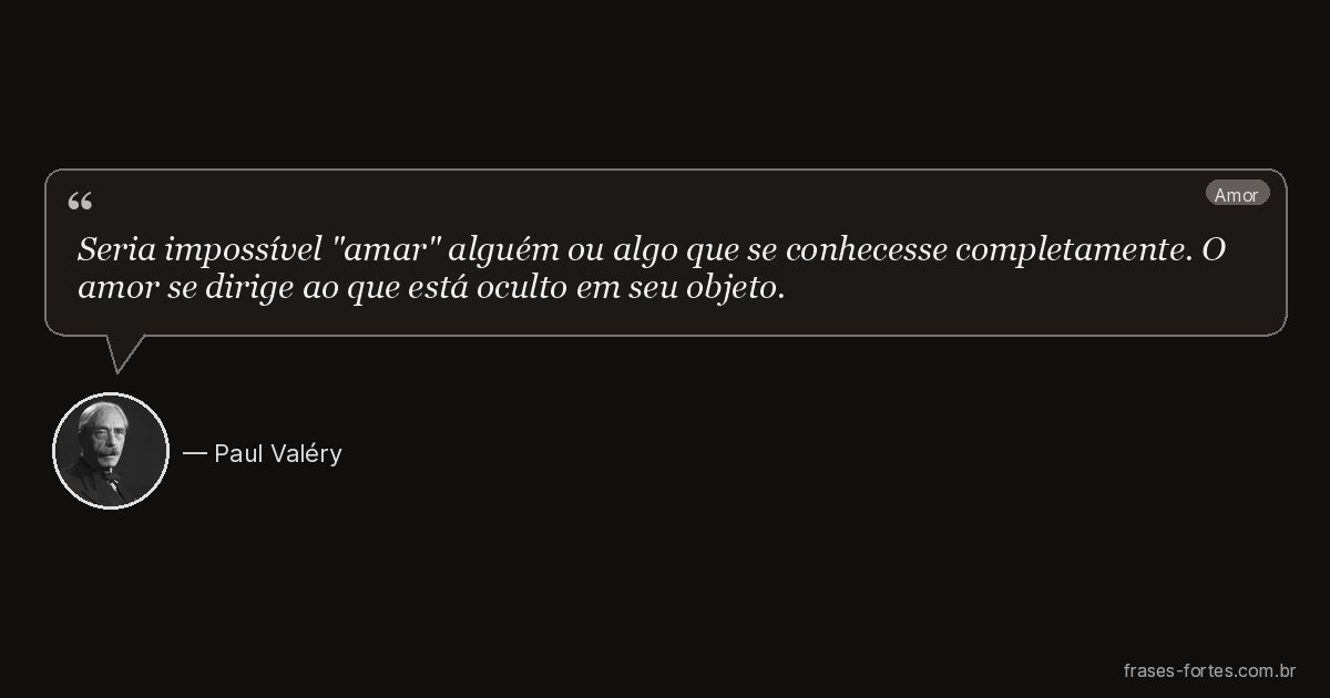 Frase de Paul Valéry