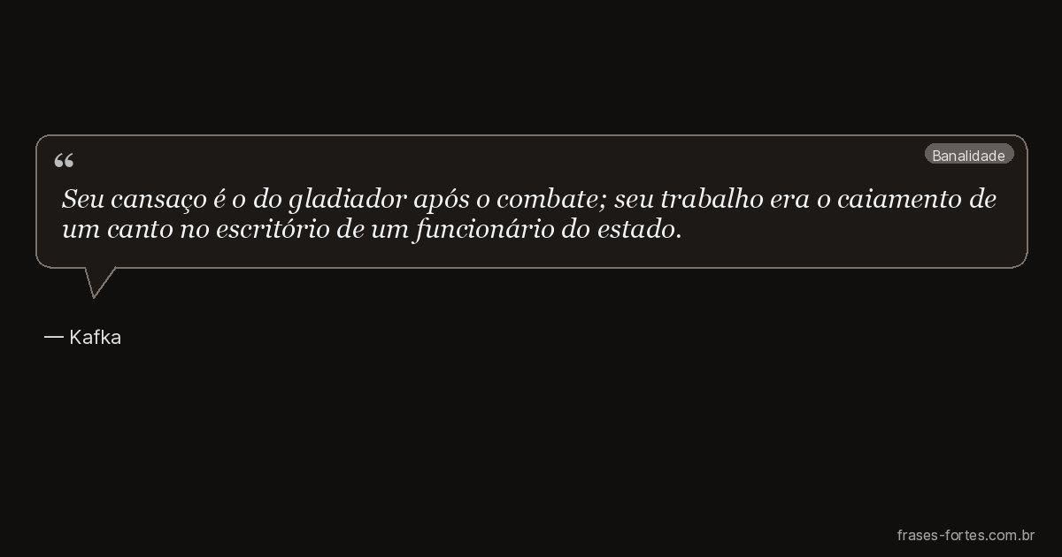 Frase de Kafka