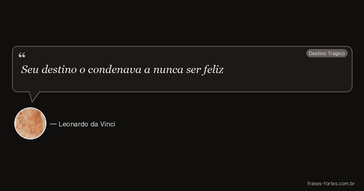 Frase de Leonardo da Vinci