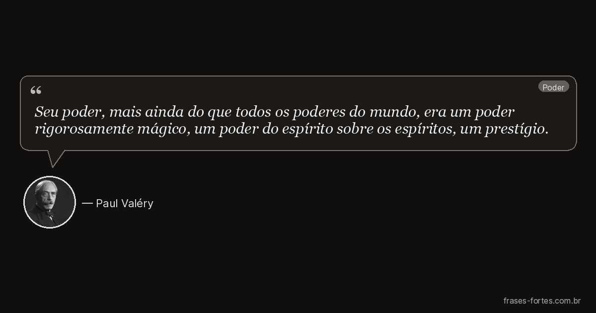 Frase de Paul Valéry