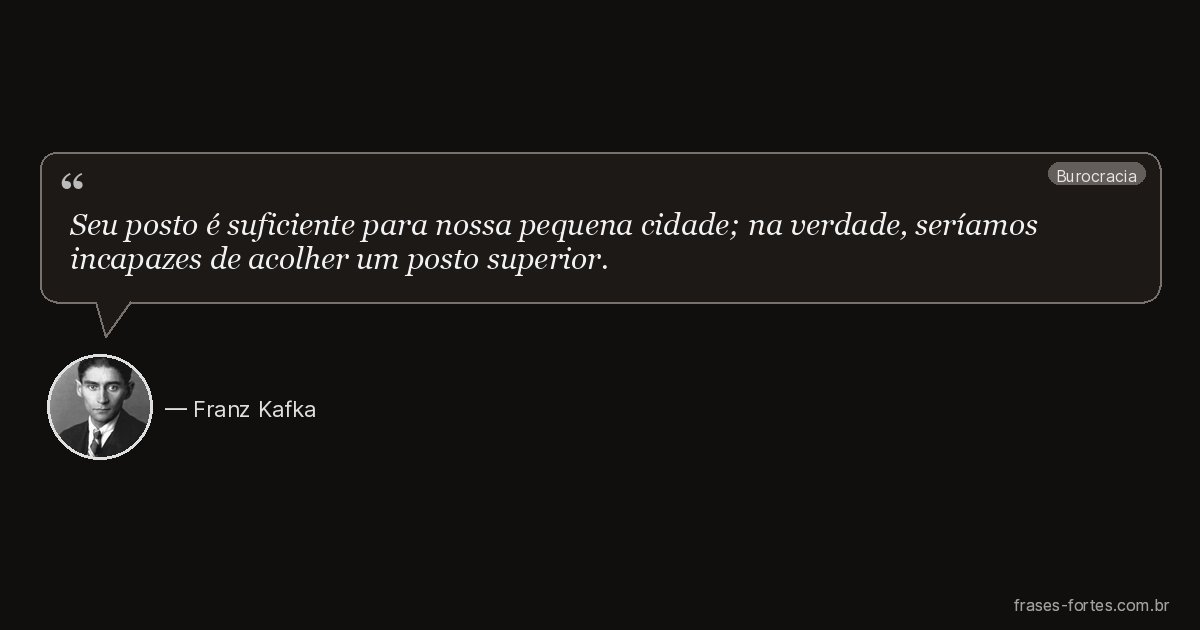 Frase de Franz Kafka