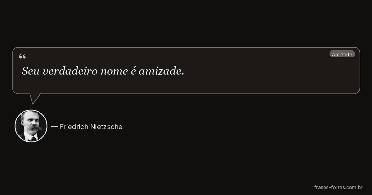 Frase de Friedrich Nietzsche