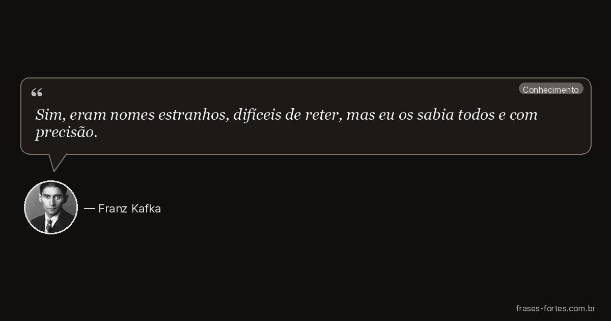 Frase de Franz Kafka