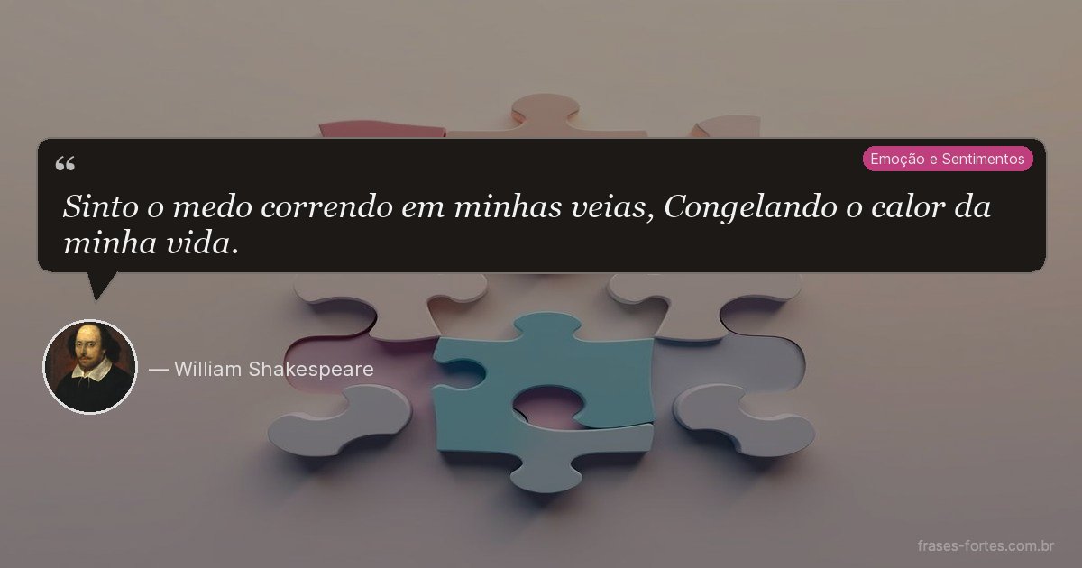 Frase de William Shakespeare