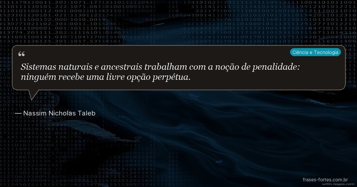 Frase de Nassim Nicholas Taleb