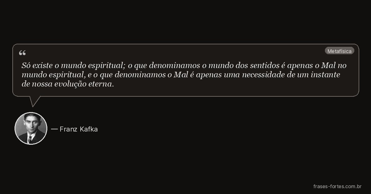 Frase de Franz Kafka