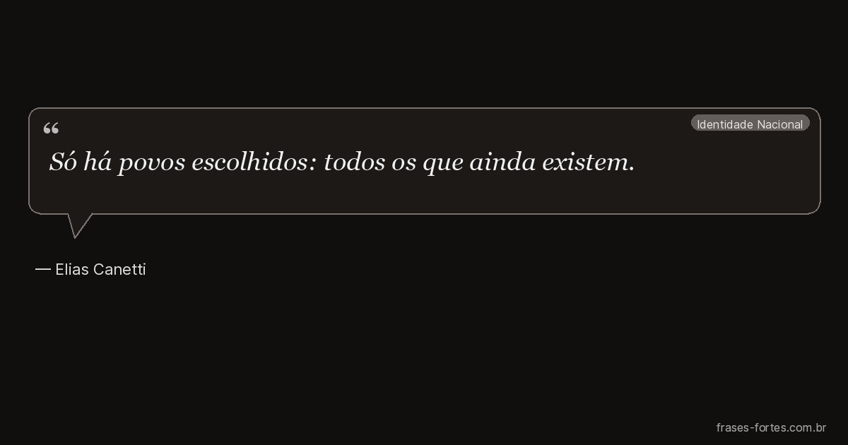 Frase de Elias Canetti