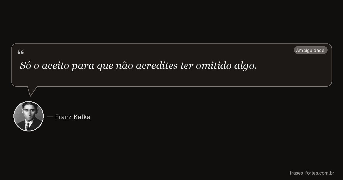 Frase de Franz Kafka