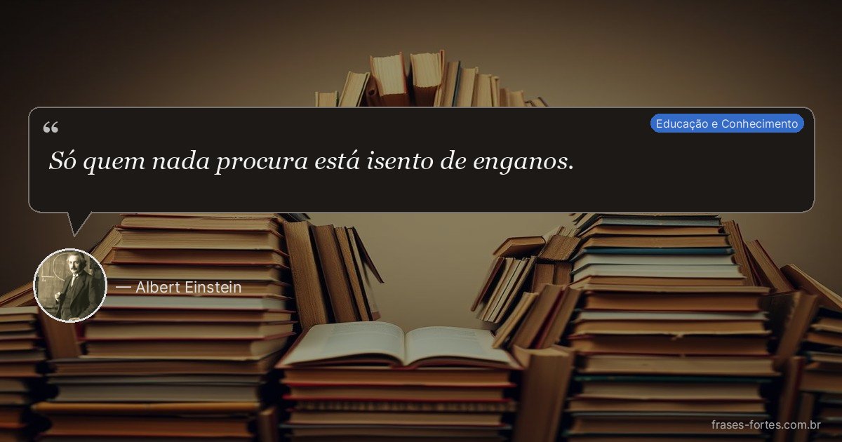 Frase de Albert Einstein