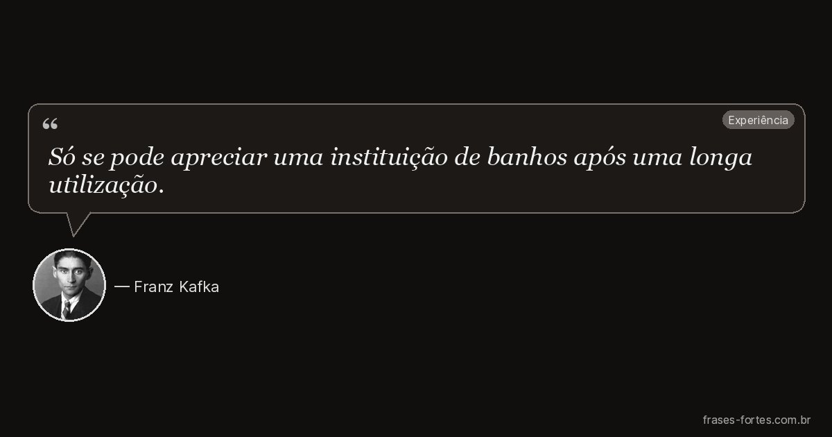 Frase de Franz Kafka