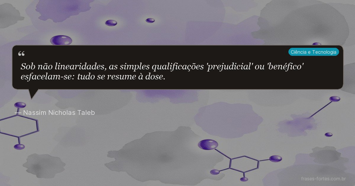 Frase de Nassim Nicholas Taleb