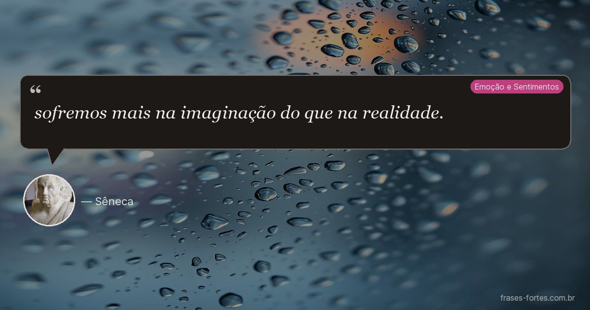 Frase de Sêneca
