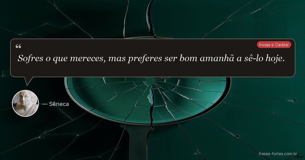 Frase de Sêneca