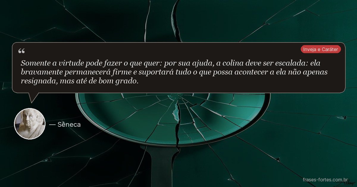 Frase de Sêneca