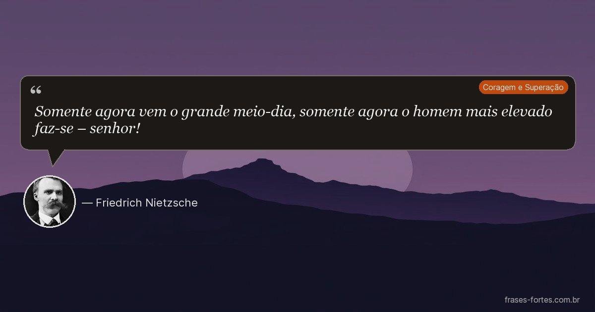 Frase de Friedrich Nietzsche