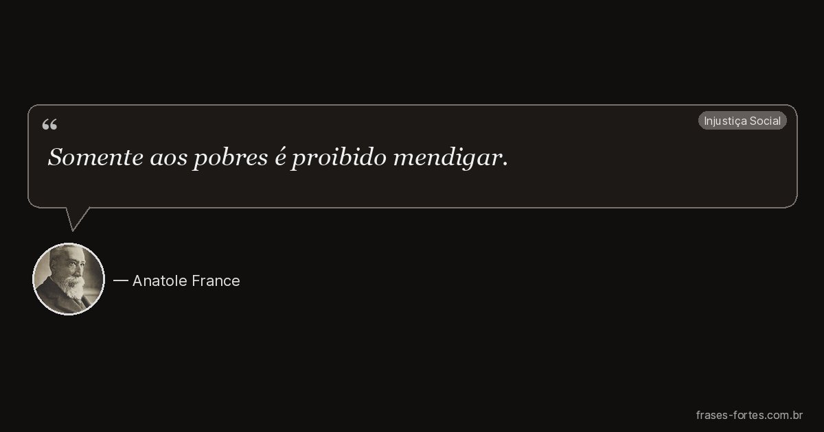 Frase de Anatole France