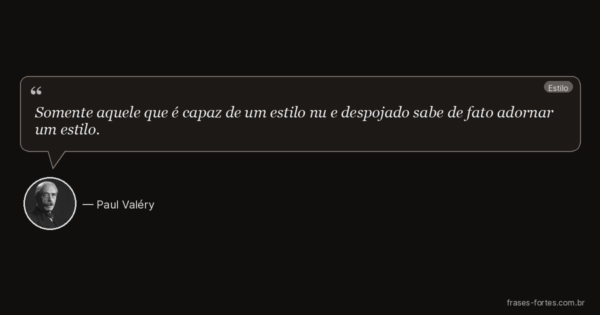 Frase de Paul Valéry
