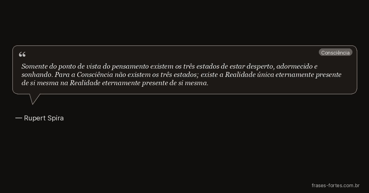 Frase de Rupert Spira