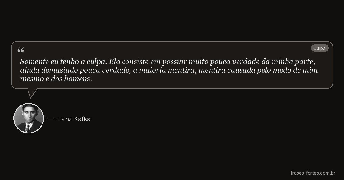 Frase de Franz Kafka
