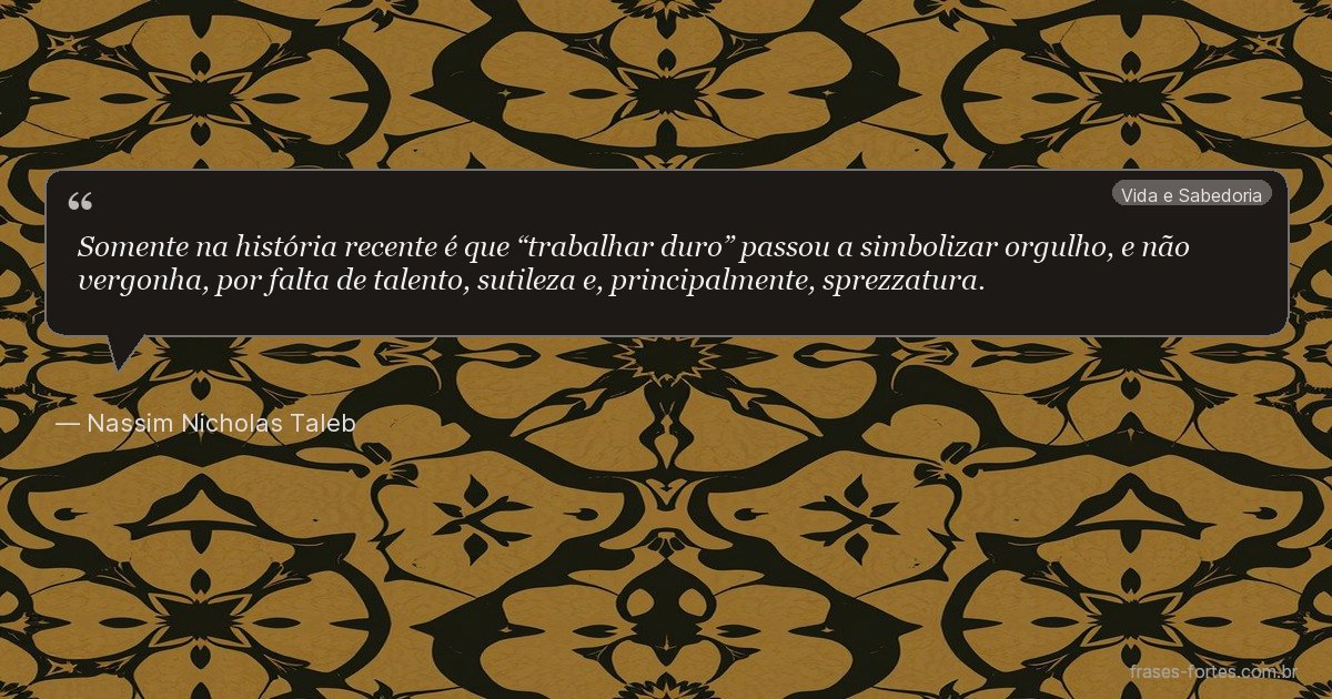 Frase de Nassim Nicholas Taleb