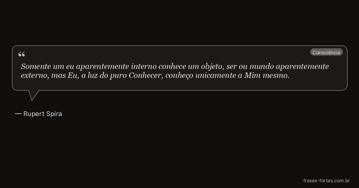 Frase de Rupert Spira