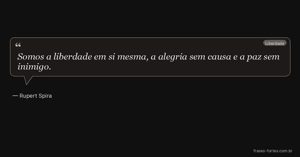Frase de Rupert Spira