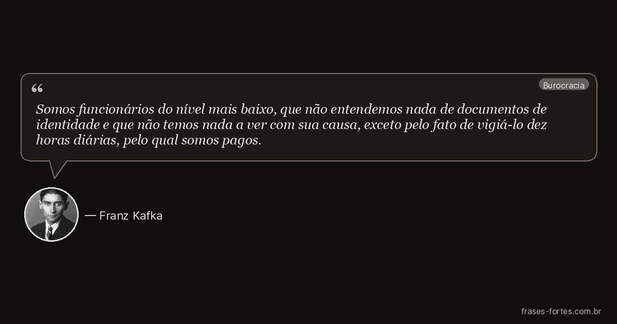 Frase de Franz Kafka