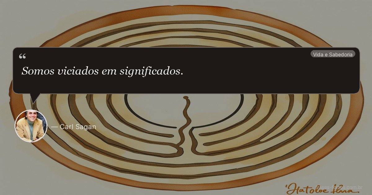 Frase de Carl Sagan