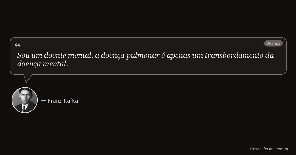 Frase de Franz Kafka