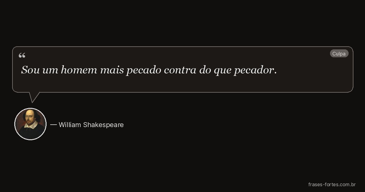 Frase de William Shakespeare