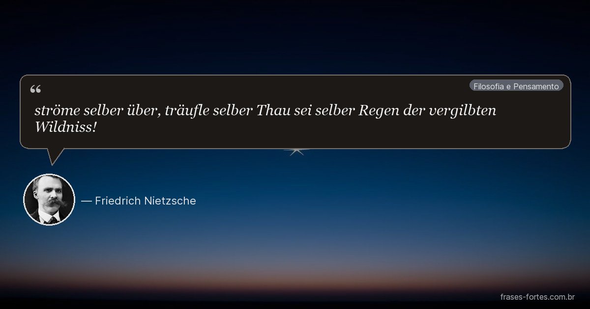 Frase de Friedrich Nietzsche